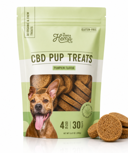 4mg CBD Pup Treats - Pumpkin (30ct)