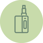 Obama Kush – Delta 8 440mg 0.5g Vape Cartridge inhaler vape icon