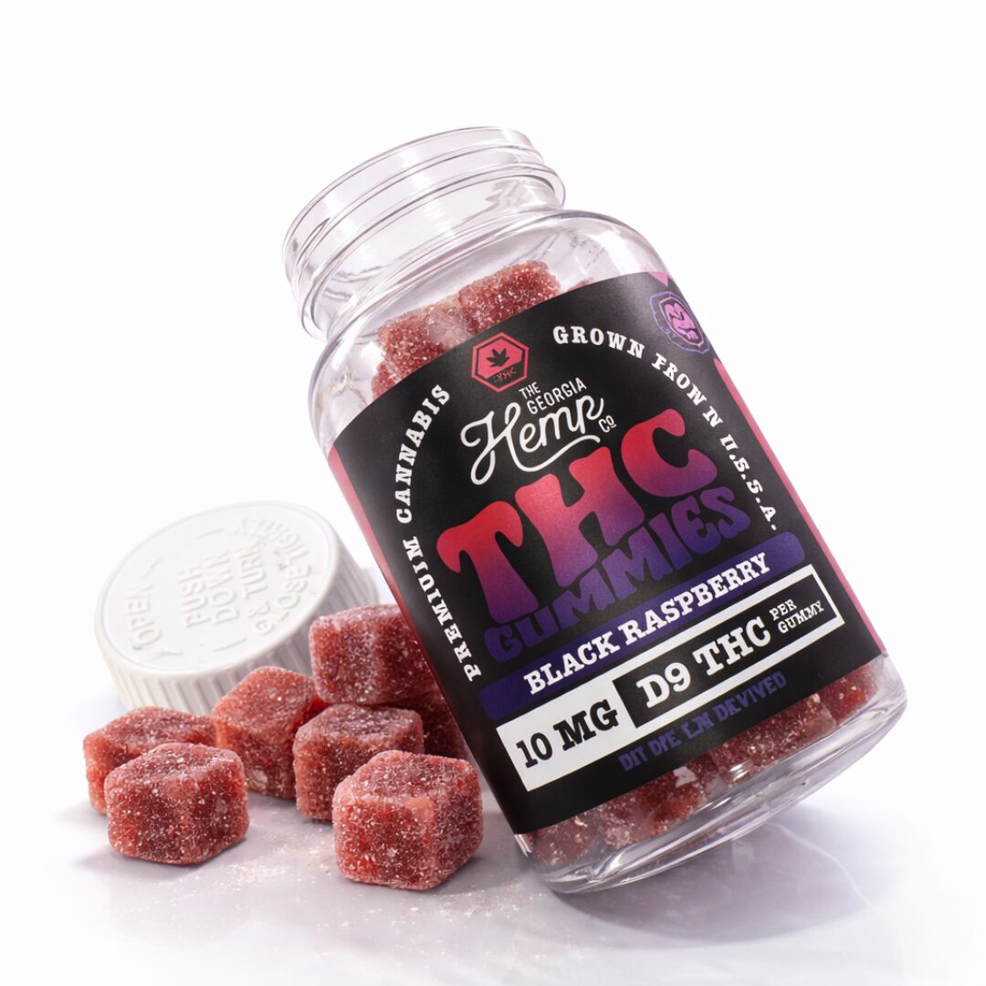 10mg Delta 9 Gummies • Black Raspberry