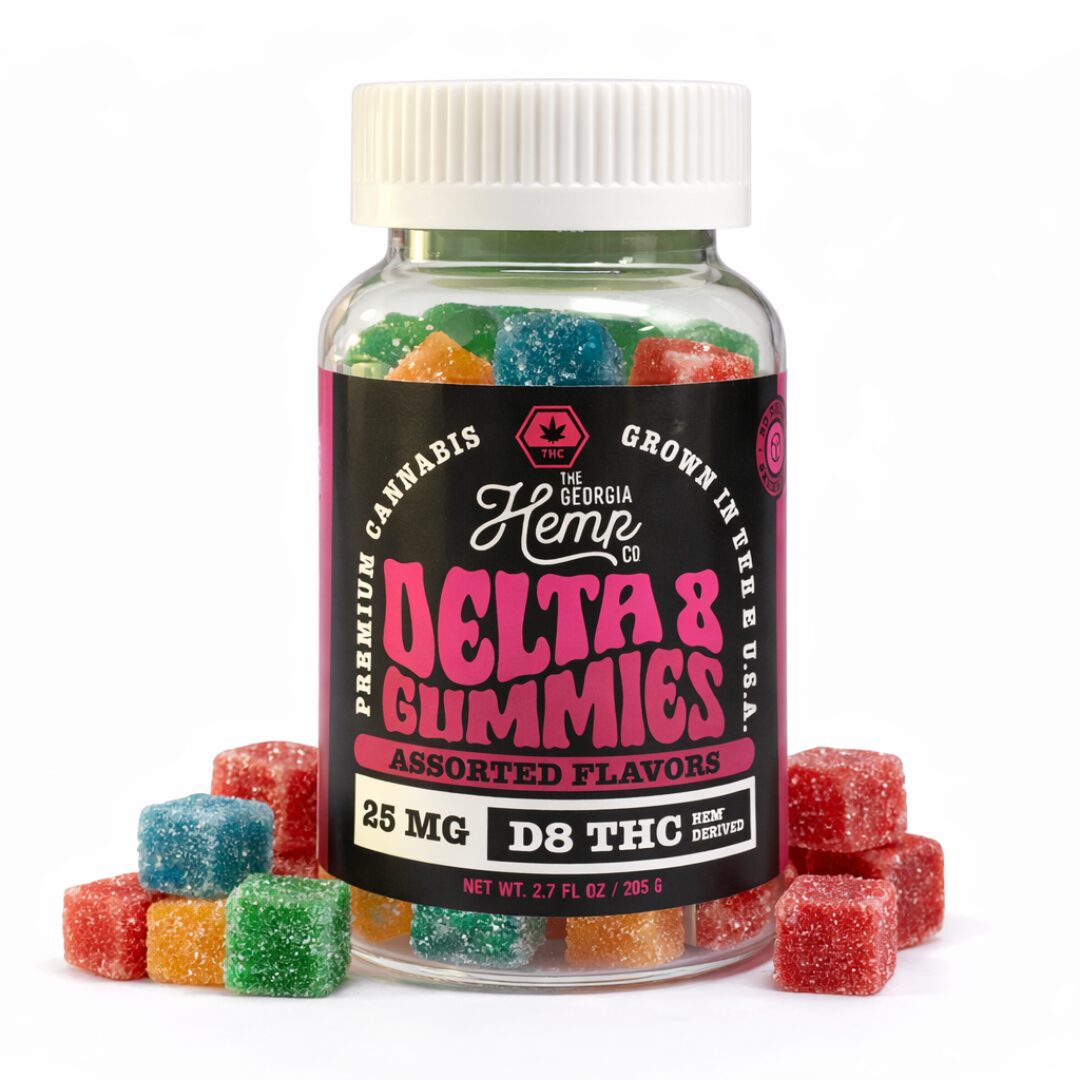 25mg Delta 8 Gummies • Assorted Flavors