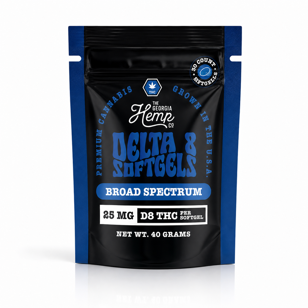 Softgels • Delta 8 25mg