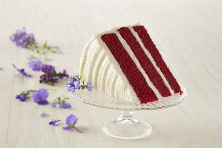 Celebrate the hawks with our Red Velvet Cake