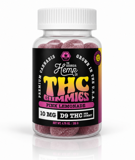 10mg Delta 9 Gummies • Pink Lemonade