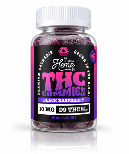 Delta 9 Gummies • 10mg THC • Black Raspberry