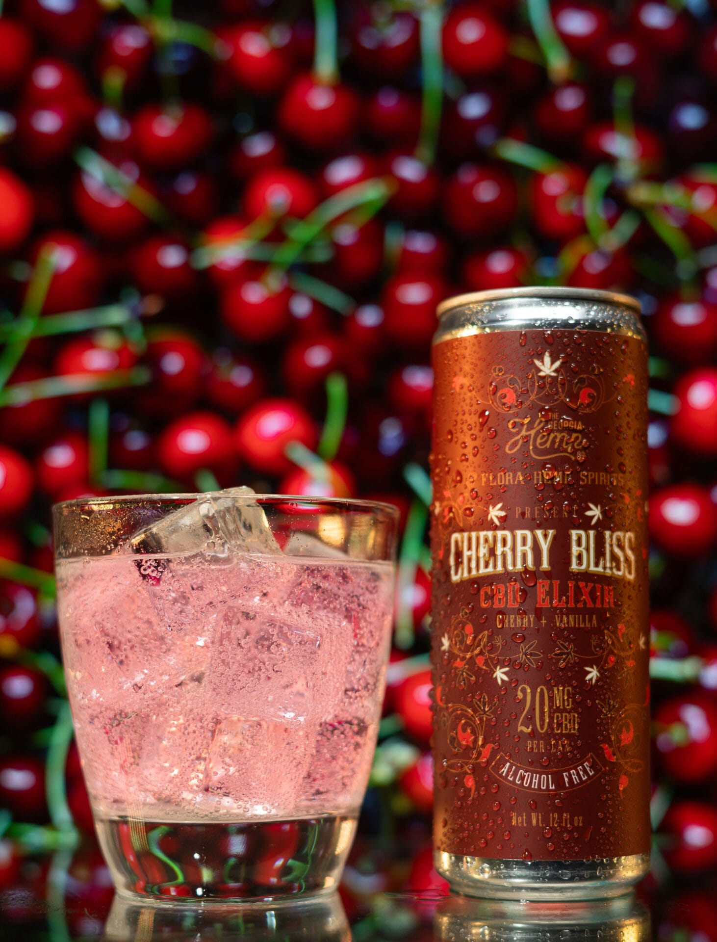 🍒Get Blissed, not Blitzed with our GHC x FLORA CBD Cheery Bliss Beverage & Fun Recipes!
