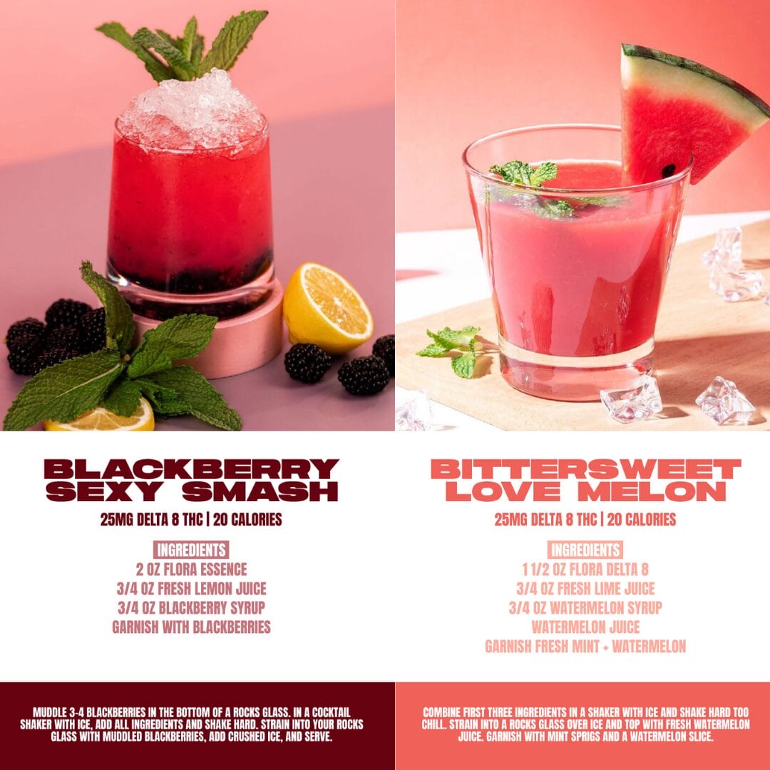 Unleash Your Mixology Skills with Flora-Infused Recipes from Georgia Hemp Company