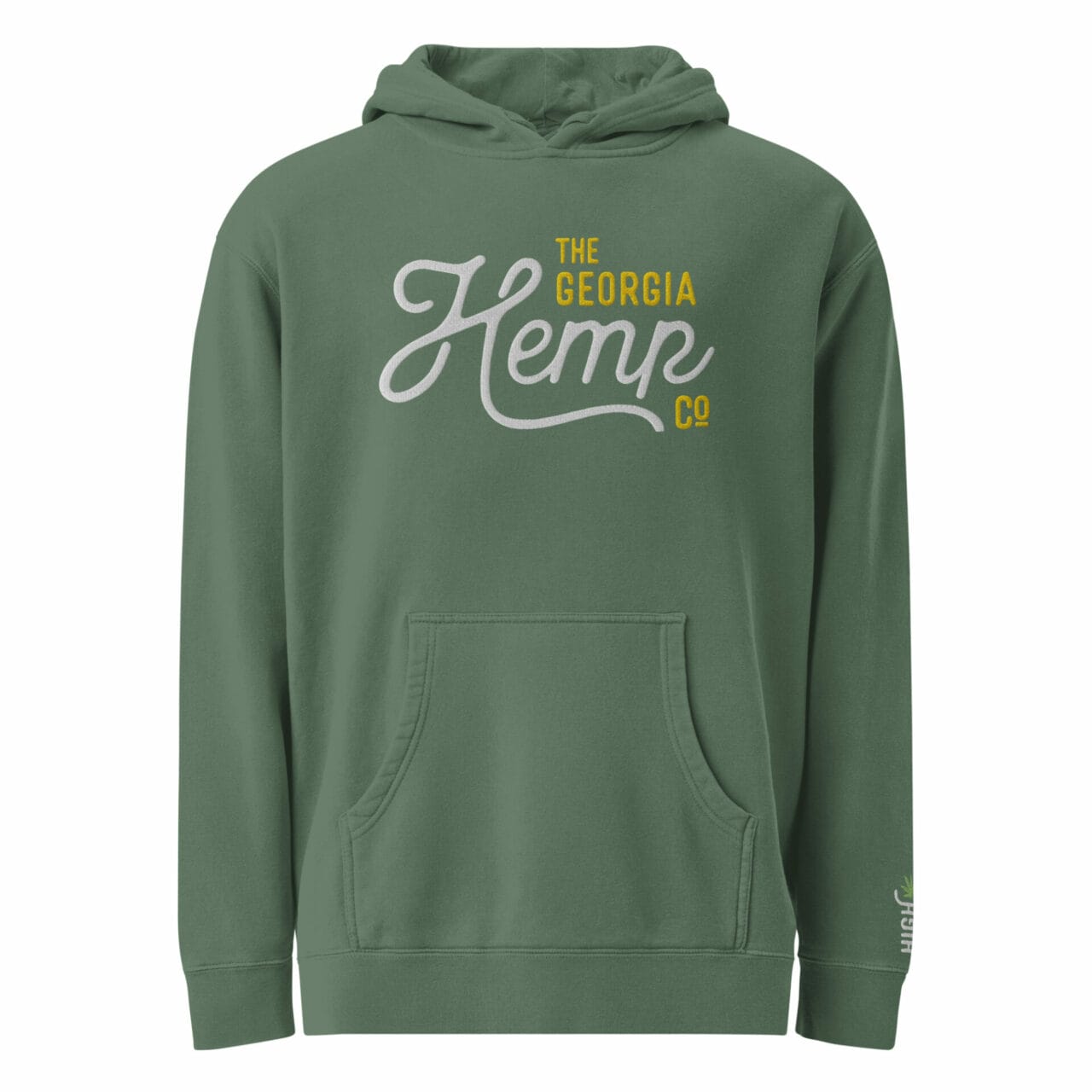 The Georgia Hemp Company Unisex Pigment-Dyed Hoodie