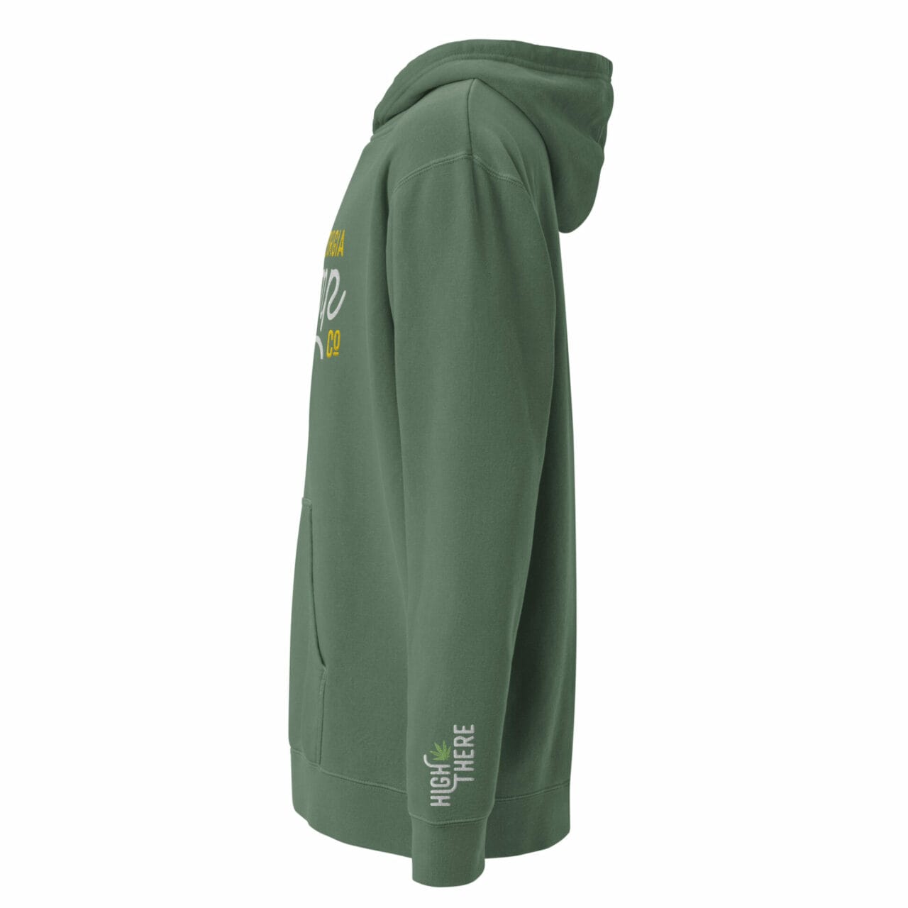 The Georgia Hemp Company Unisex Pigment-Dyed Hoodie - Image 4