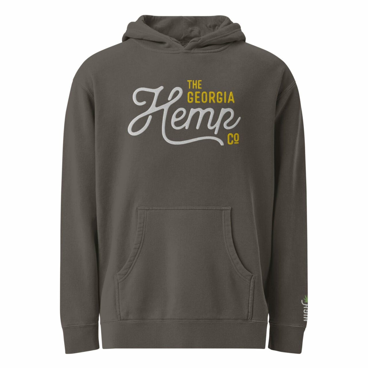 The Georgia Hemp Company Unisex Pigment-Dyed Hoodie - Image 2