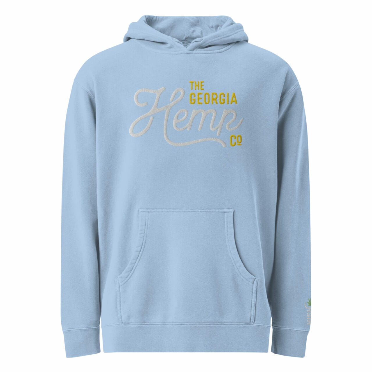 The Georgia Hemp Company Unisex Pigment-Dyed Hoodie - Image 9
