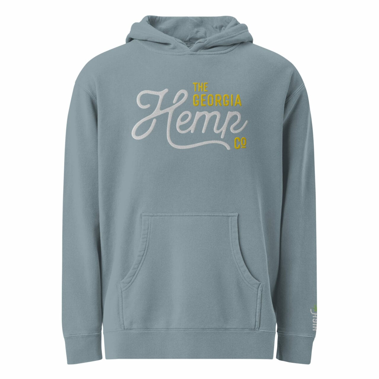 The Georgia Hemp Company Unisex Pigment-Dyed Hoodie - Image 5