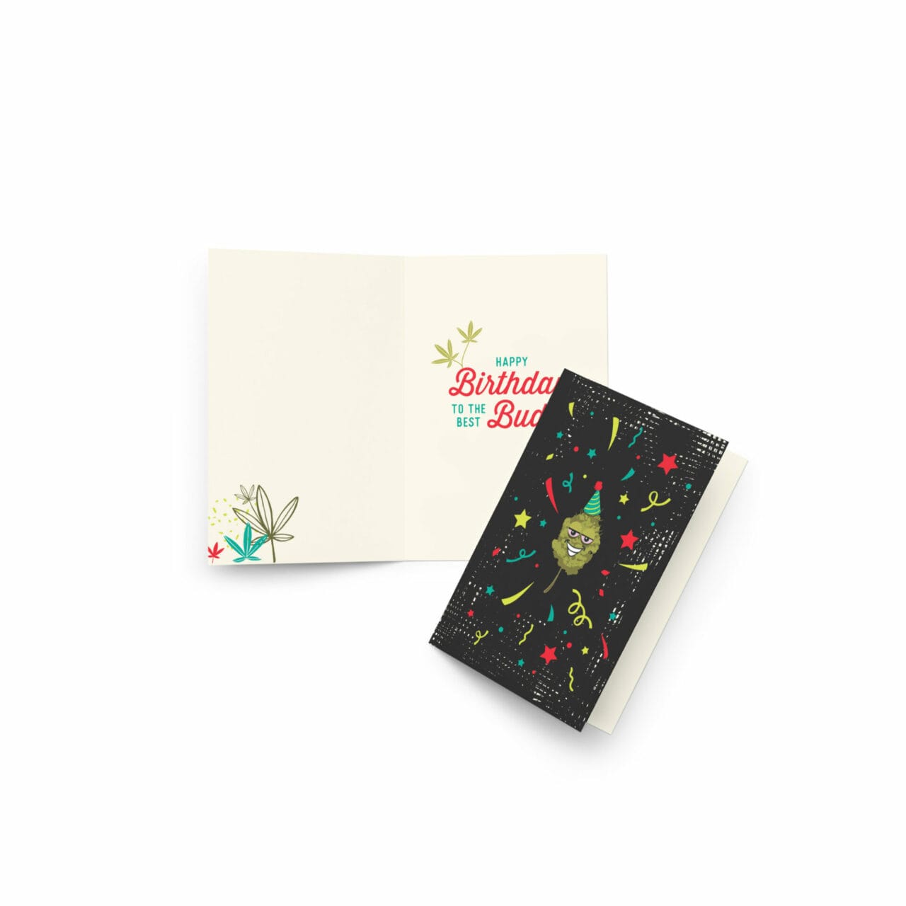 Happy Birthday Best Bud Greeting card