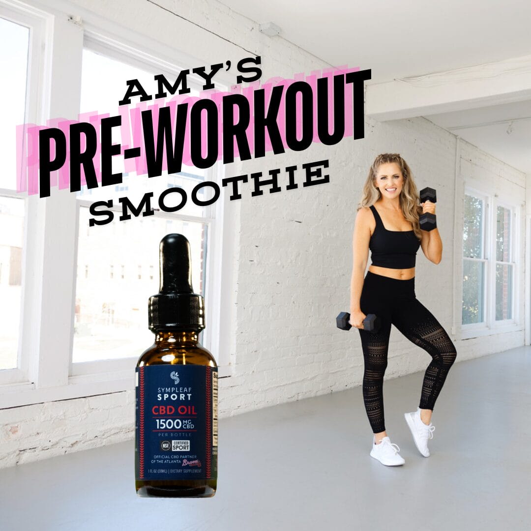 Blend Your Way to Wellness: Amy’s Post-Workout CBD Smoothie!