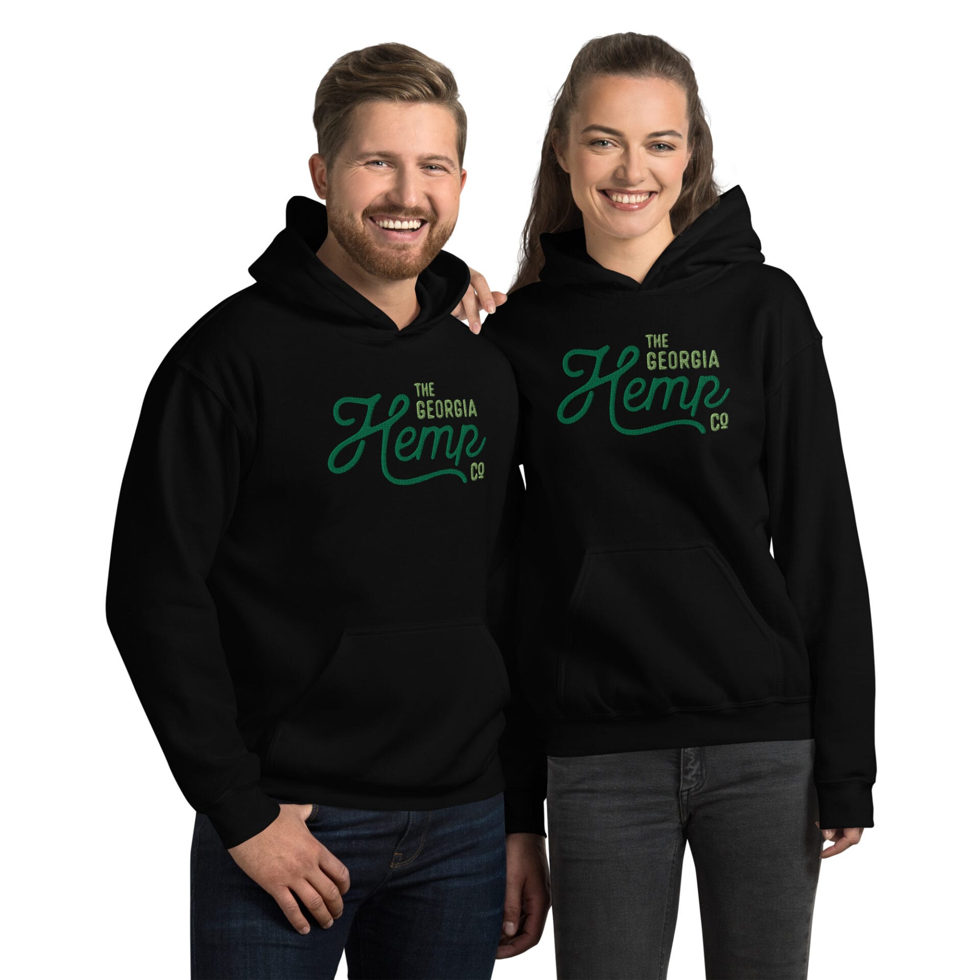 The Georgia Hemp Company Embroidered Unisex Hoodie - Image 2