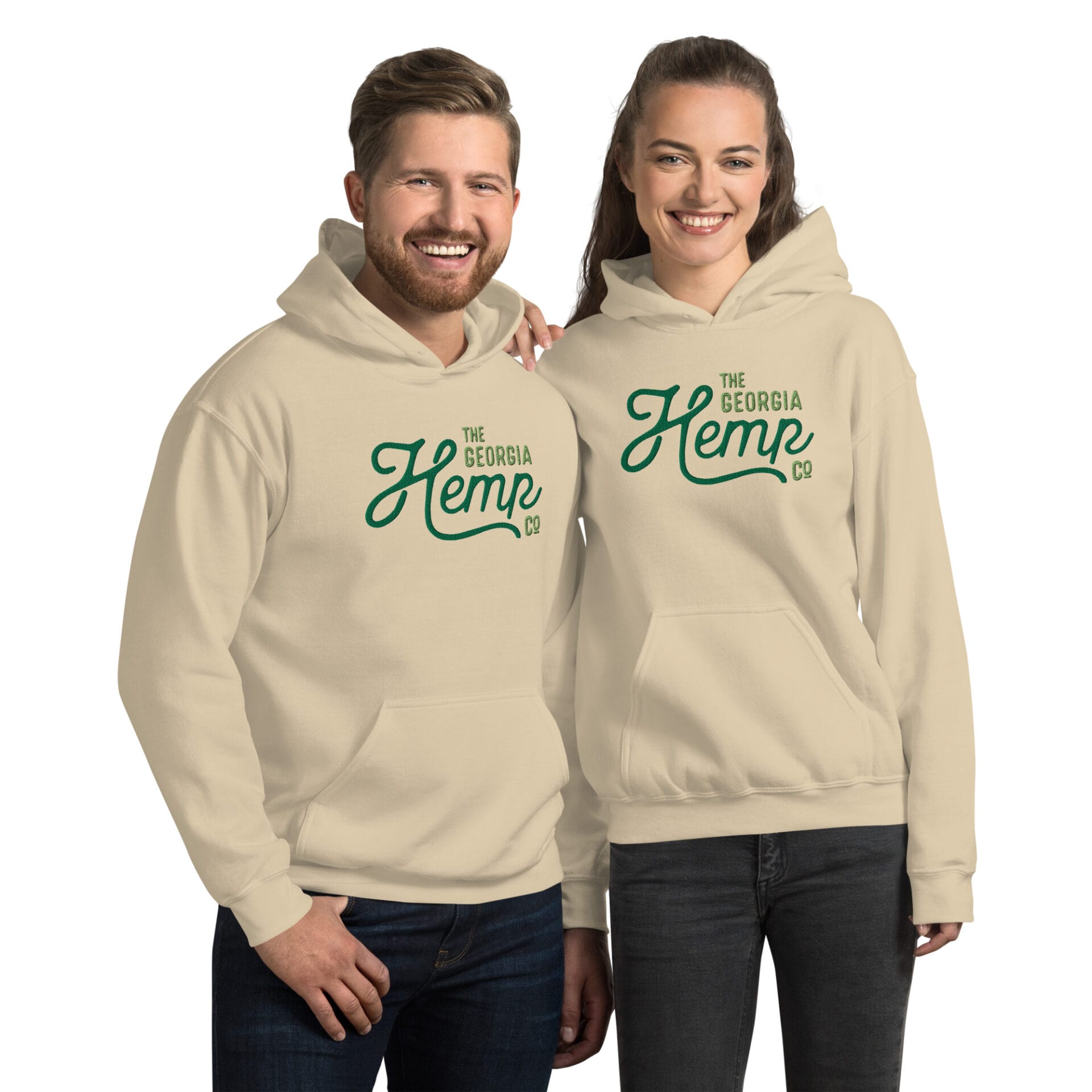 The Georgia Hemp Company Embroidered Unisex Hoodie - Image 4