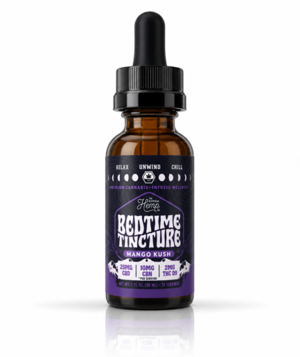Bedtime Tincture • 25mg CBD + 10mg CBN + 2mg ∆8 THC