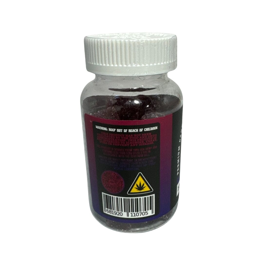 10mg Delta 9 Gummies • Black Raspberry - Image 3