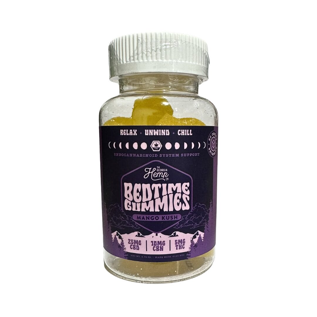 Bedtime Gummies CBN+CBD+THC • Mango Kush