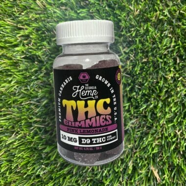 10mg Delta 9 Gummies • Pink Lemonade - The Georgia Hemp Company
