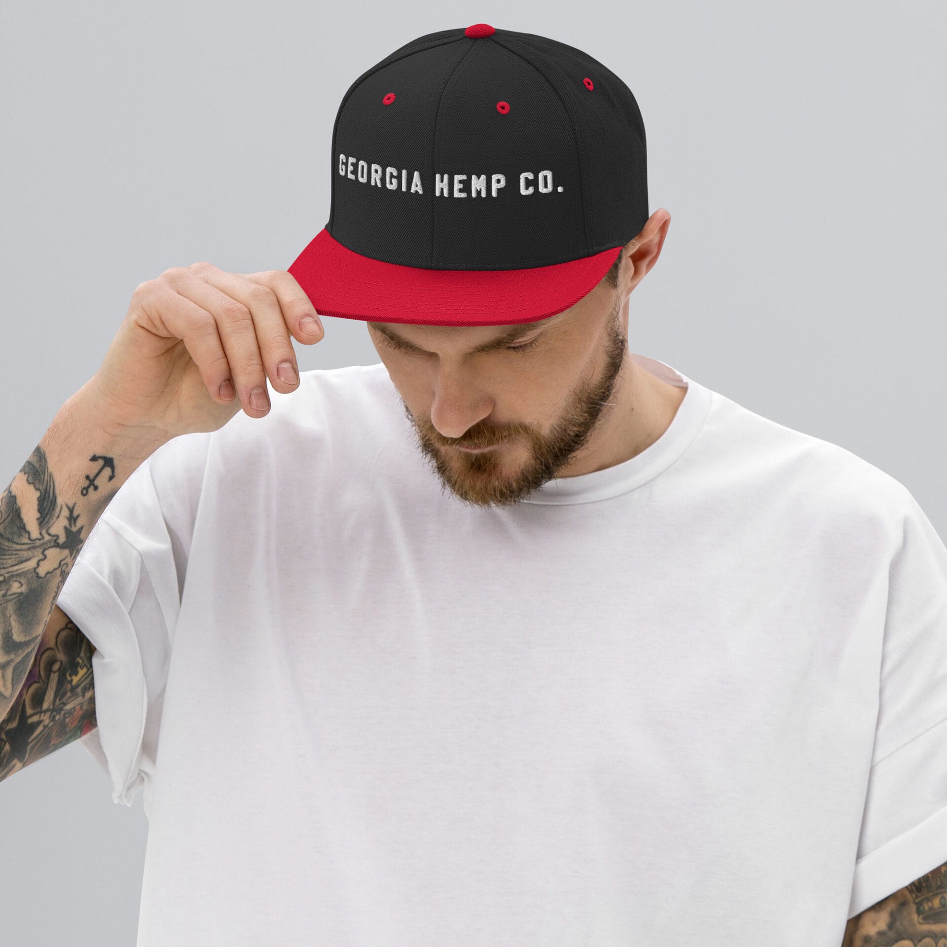 The Georgia Hemp Company Snapback Hat - Image 3