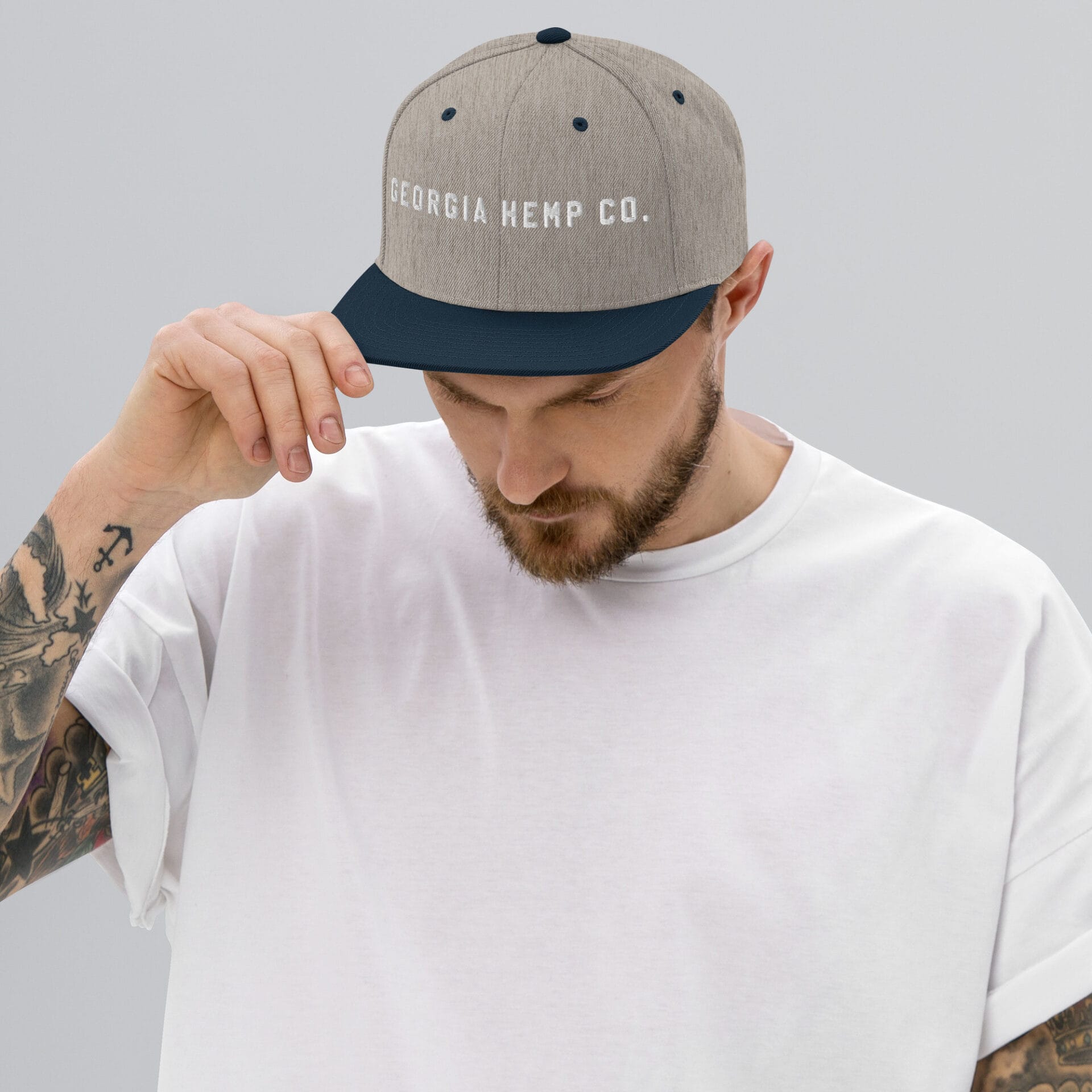 The Georgia Hemp Company Snapback Hat - Image 6