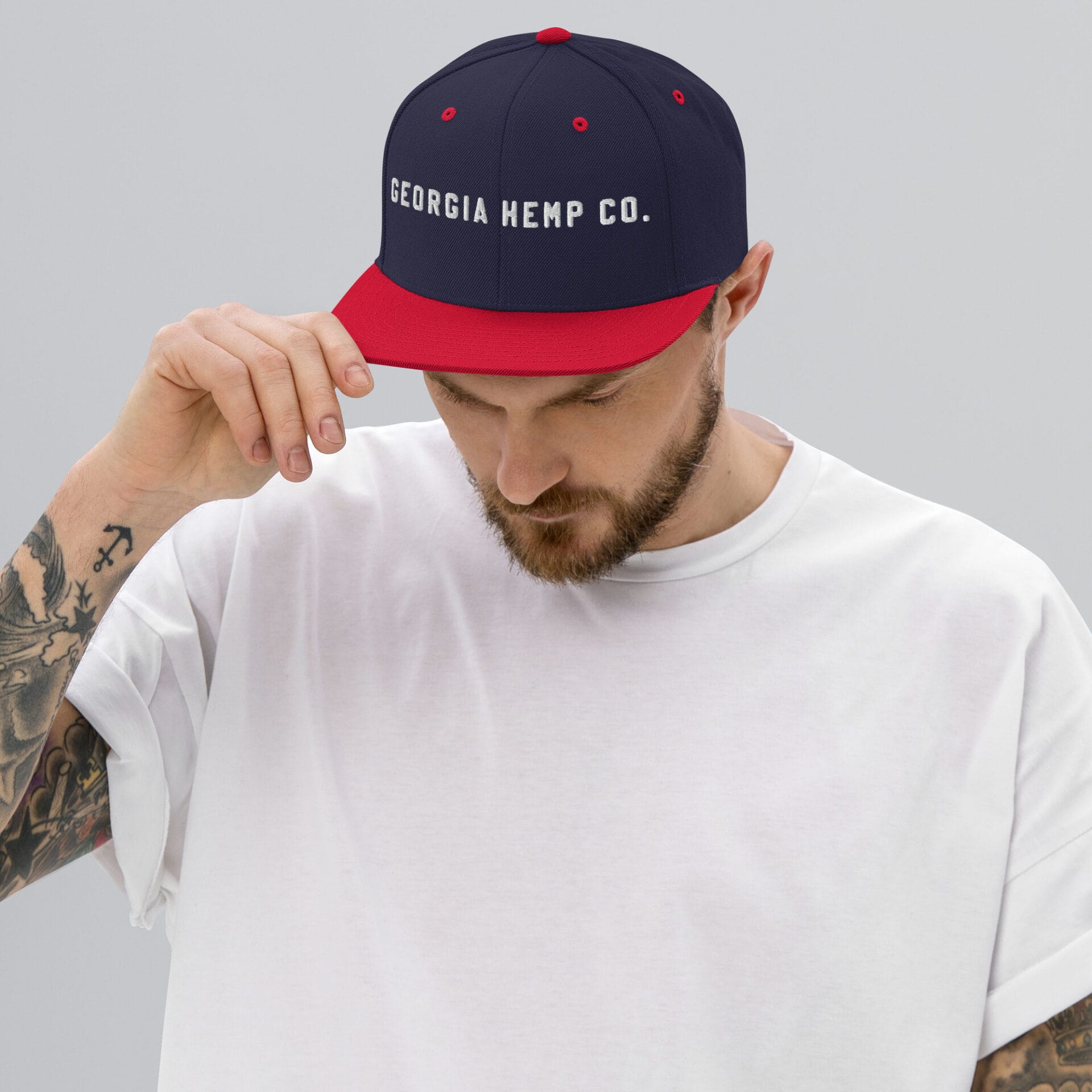 The Georgia Hemp Company Snapback Hat - Image 4