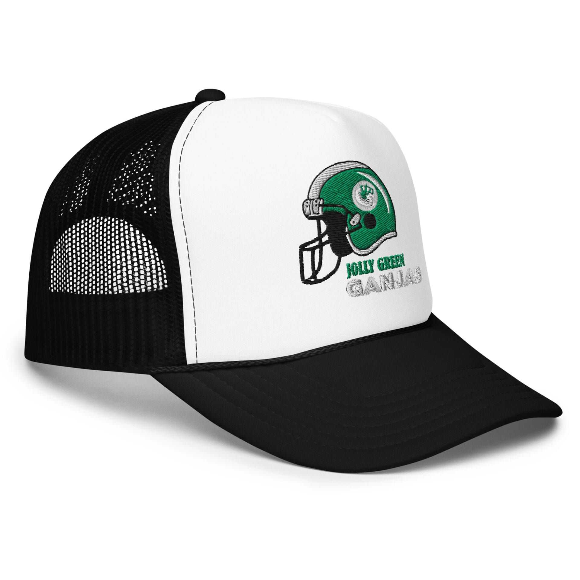 Jolly Green Ganjas Foam trucker hat - Image 3
