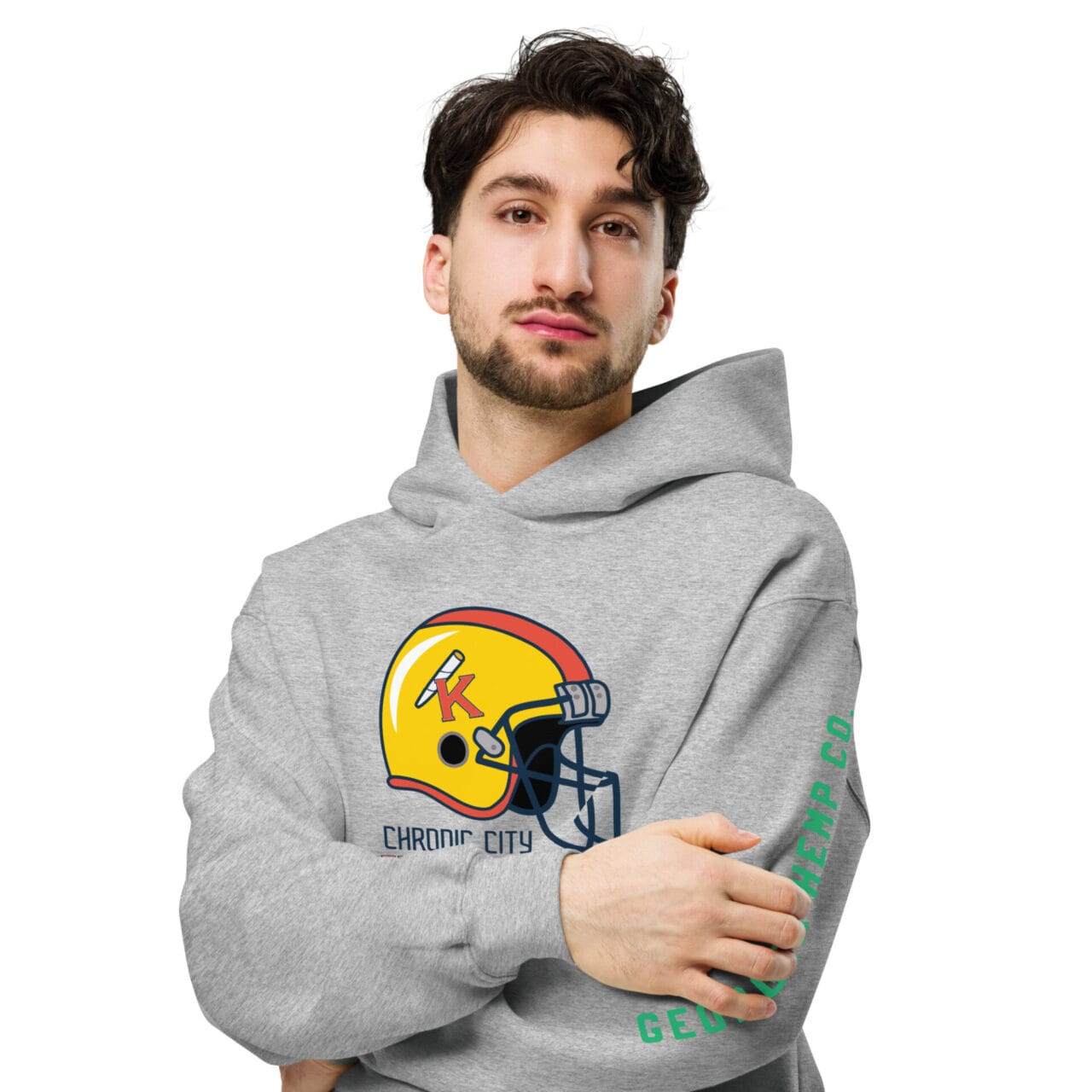Chronic City Kiefs Unisex oversized hoodie - Image 2