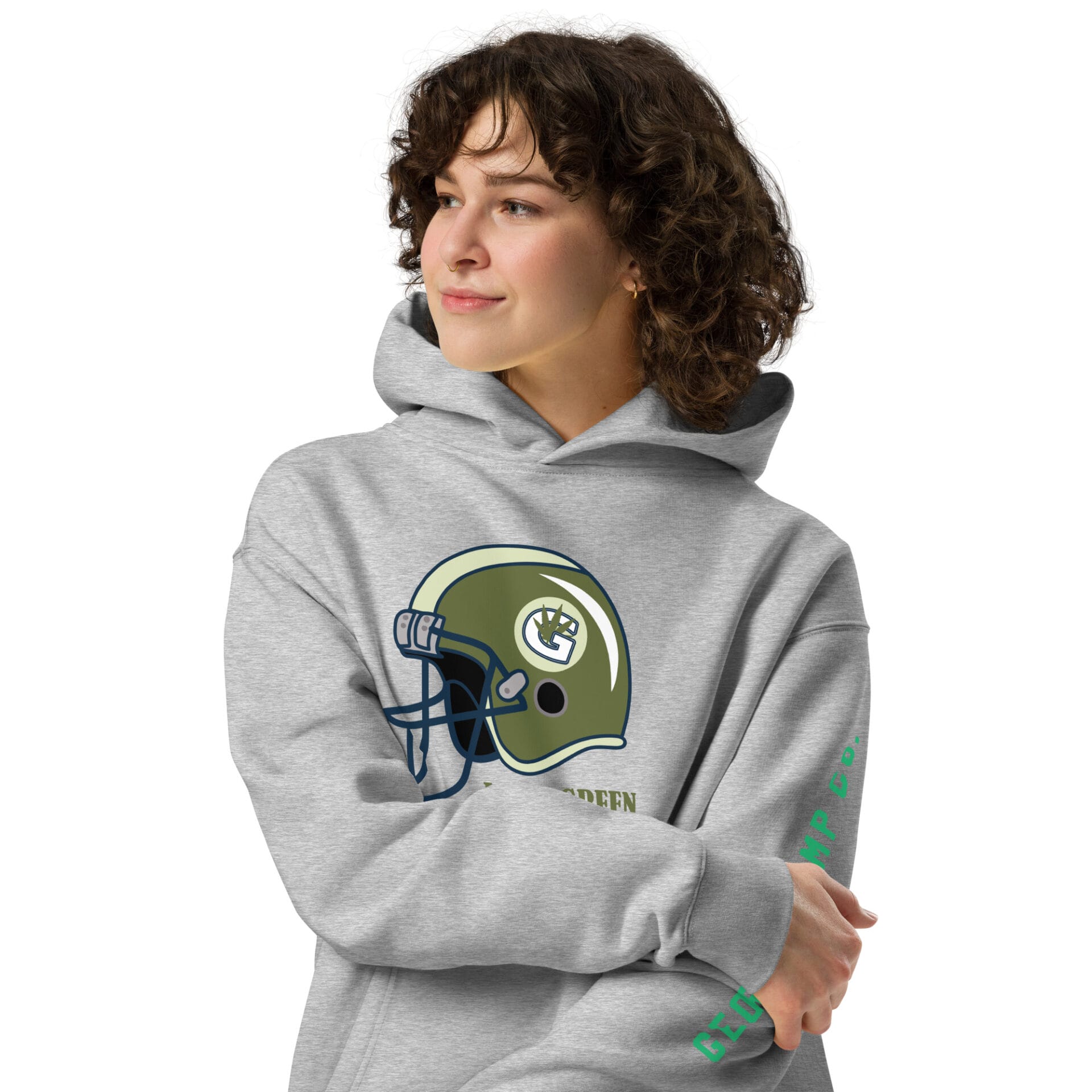 Jolly Green Ganjas Unisex oversized hoodie - Image 2