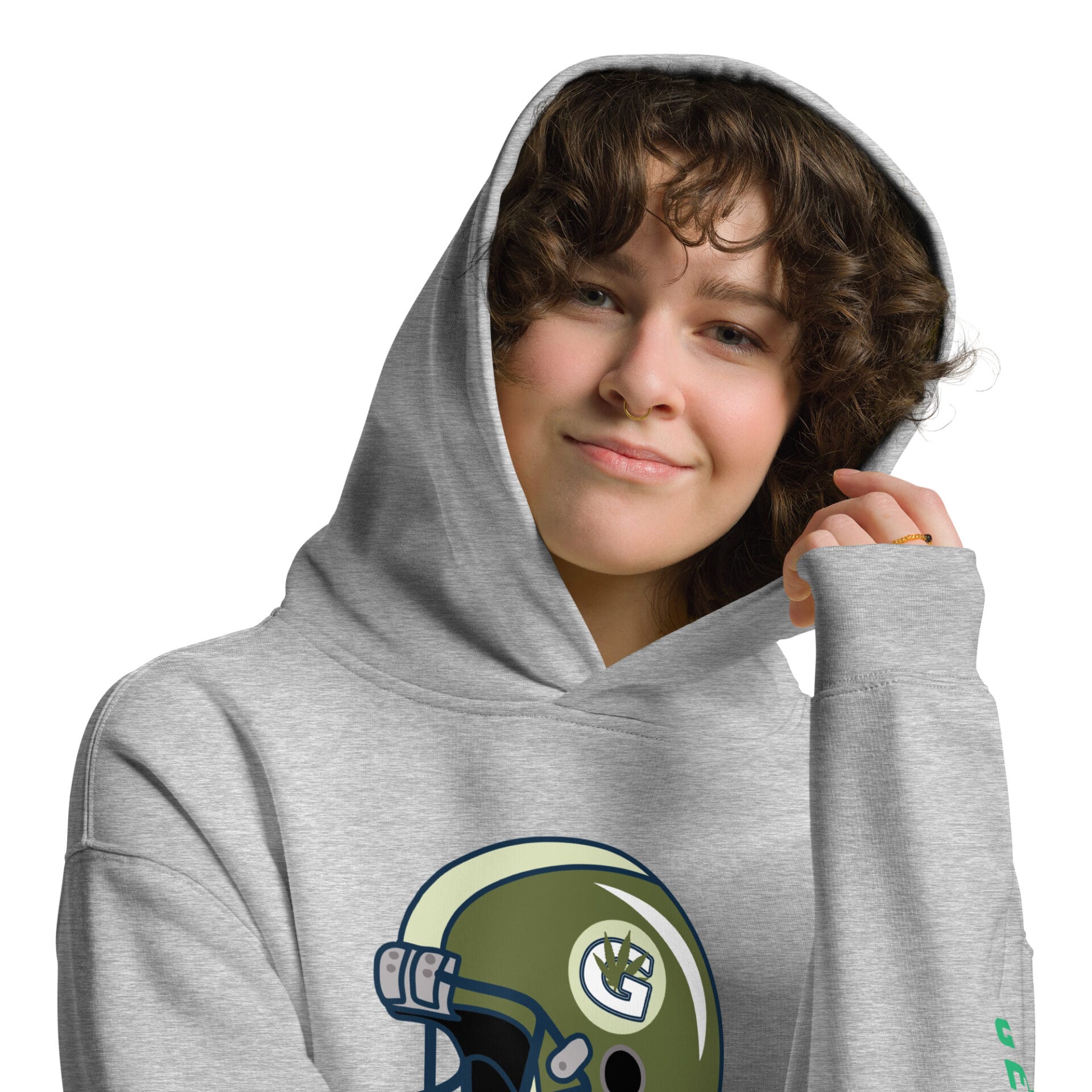 Jolly Green Ganjas Unisex oversized hoodie - Image 3