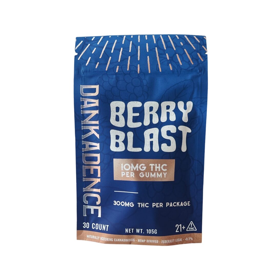 10mg THC Dankadence Berry Blast 10ct Gummies