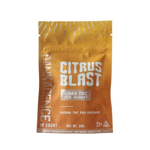 10mg THC Dankadence Citrus Blast 10ct Gummies
