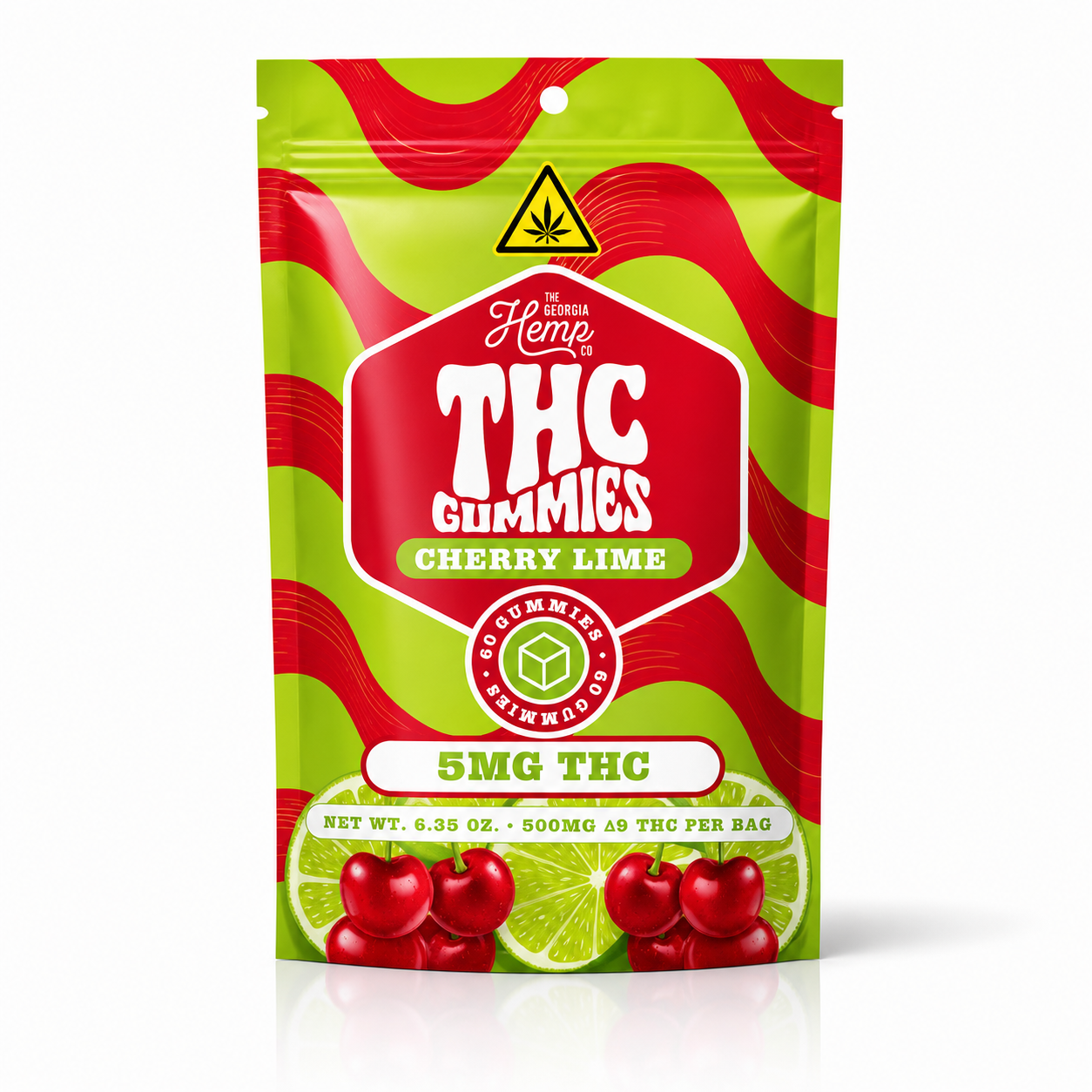 THC Gummies • 5mg • Cherry Lime