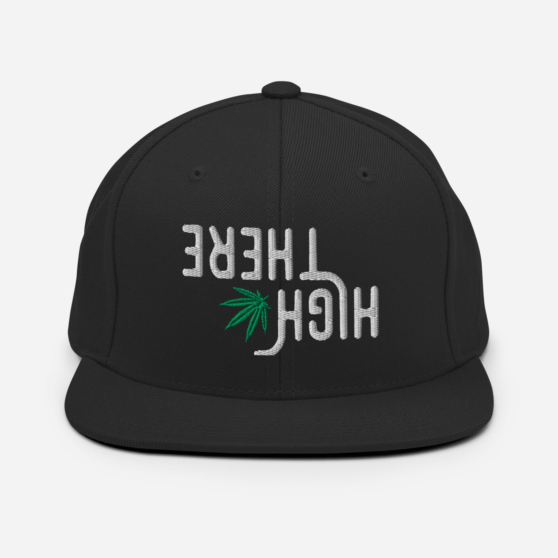 High There Upside Down Snapback Hat - Image 2