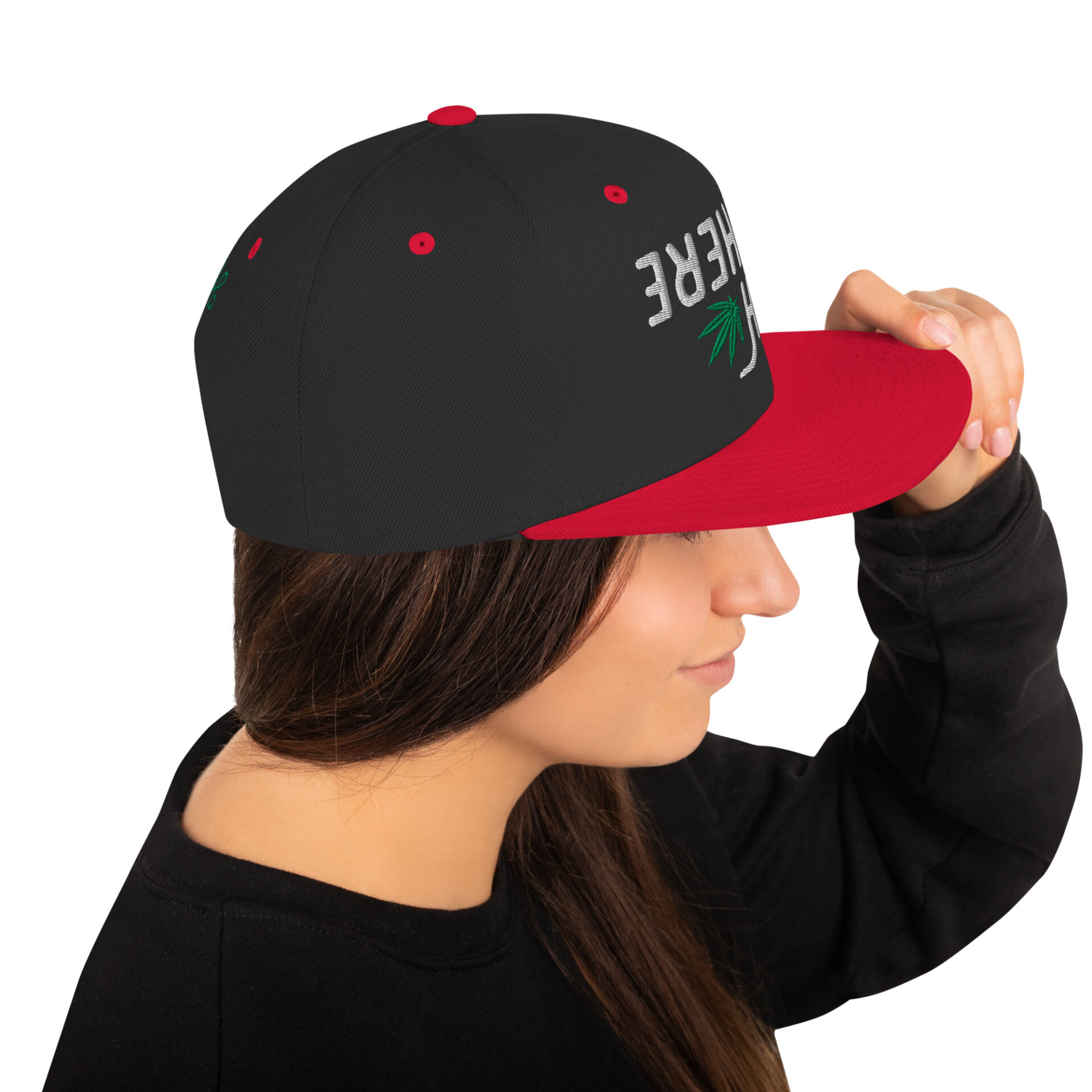 High There Upside Down Snapback Hat - Image 12