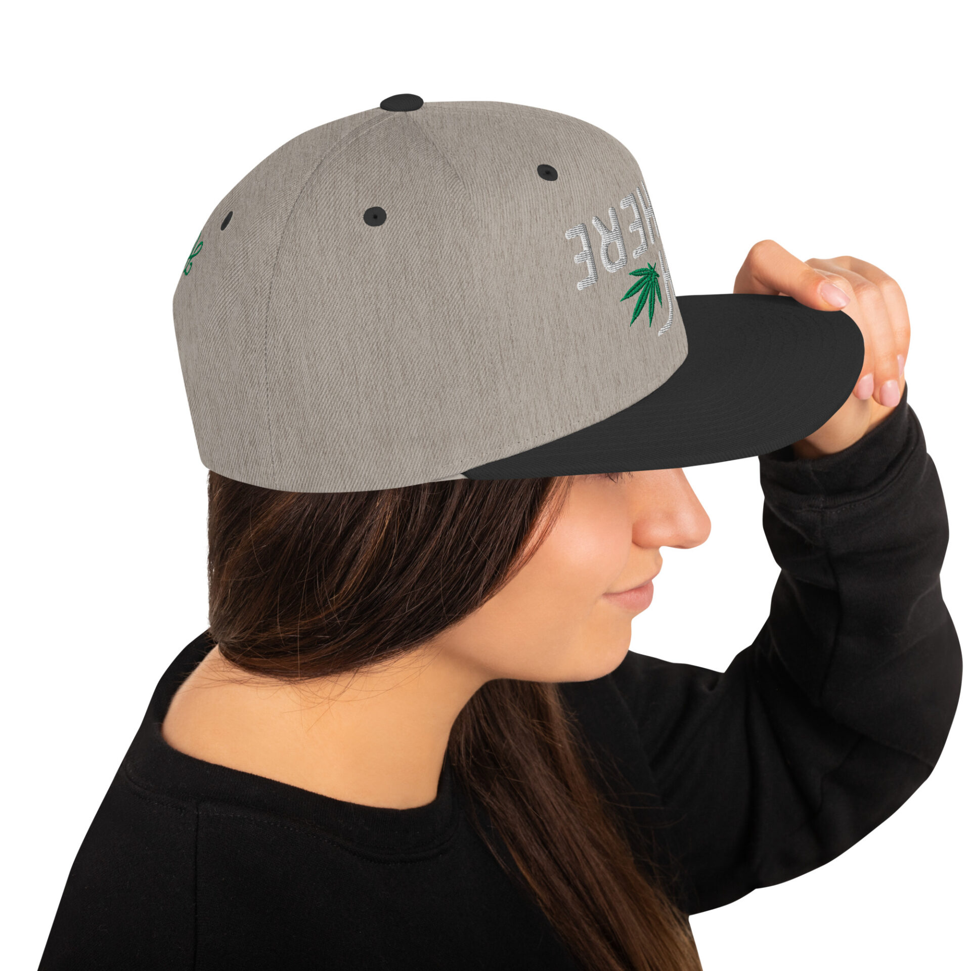 High There Upside Down Snapback Hat - Image 20