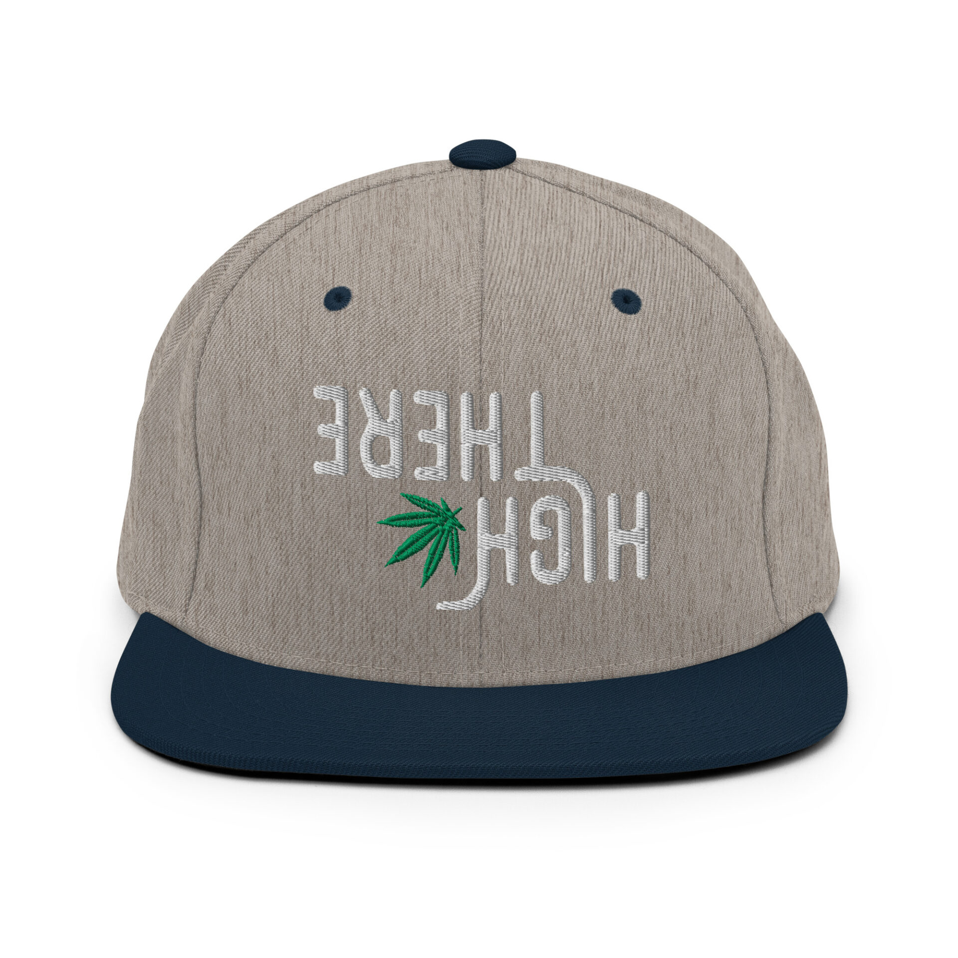 High There Upside Down Snapback Hat - Image 4