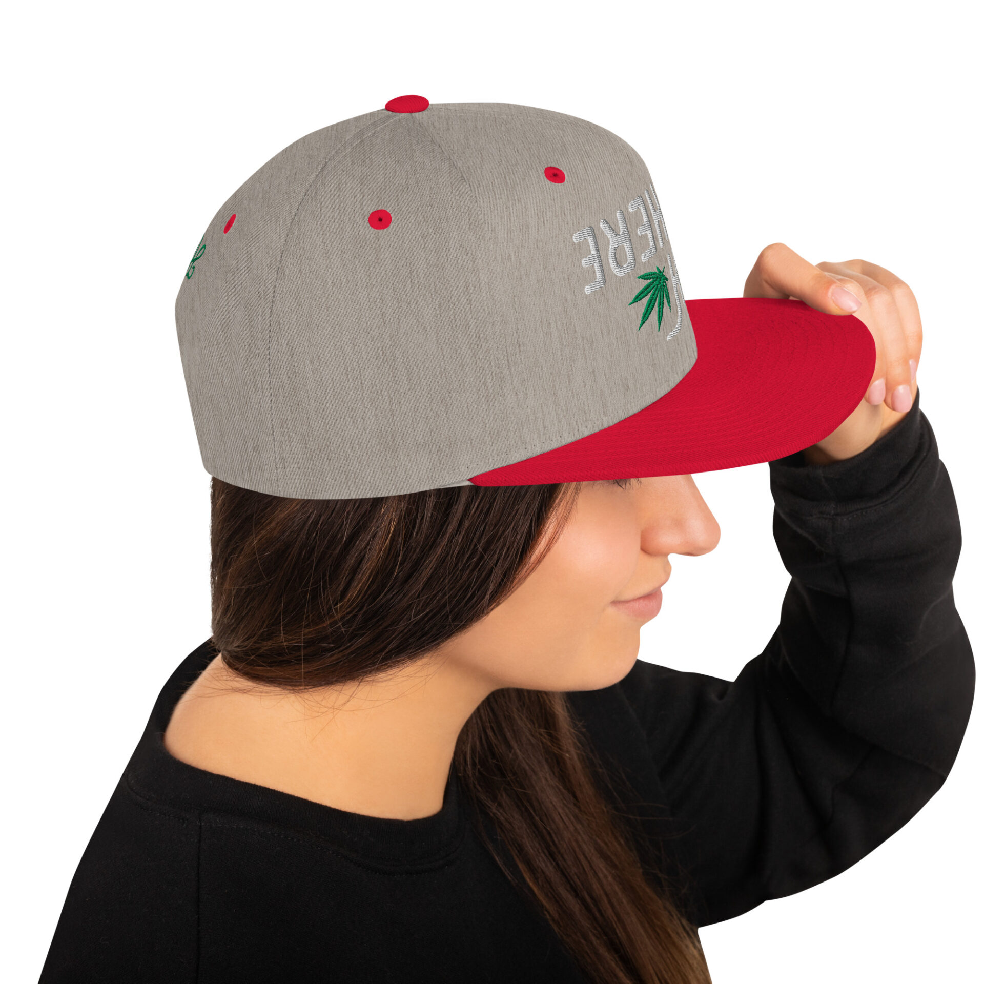High There Upside Down Snapback Hat - Image 27