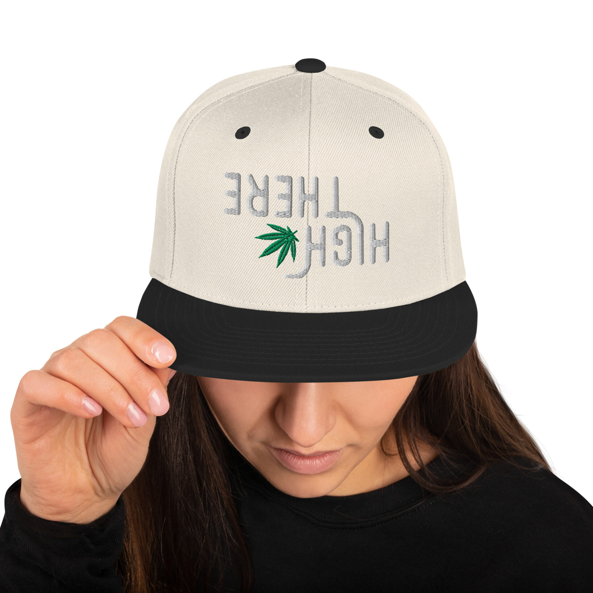 High There Upside Down Snapback Hat - Image 32