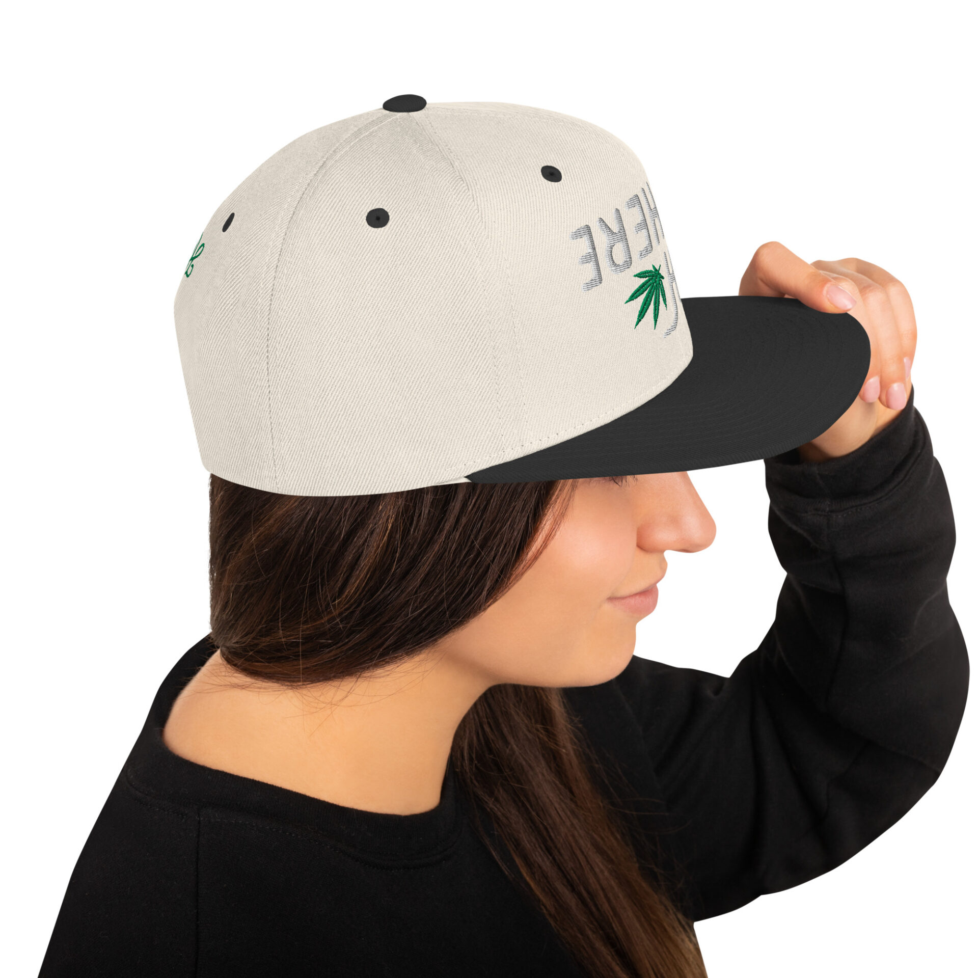High There Upside Down Snapback Hat - Image 35