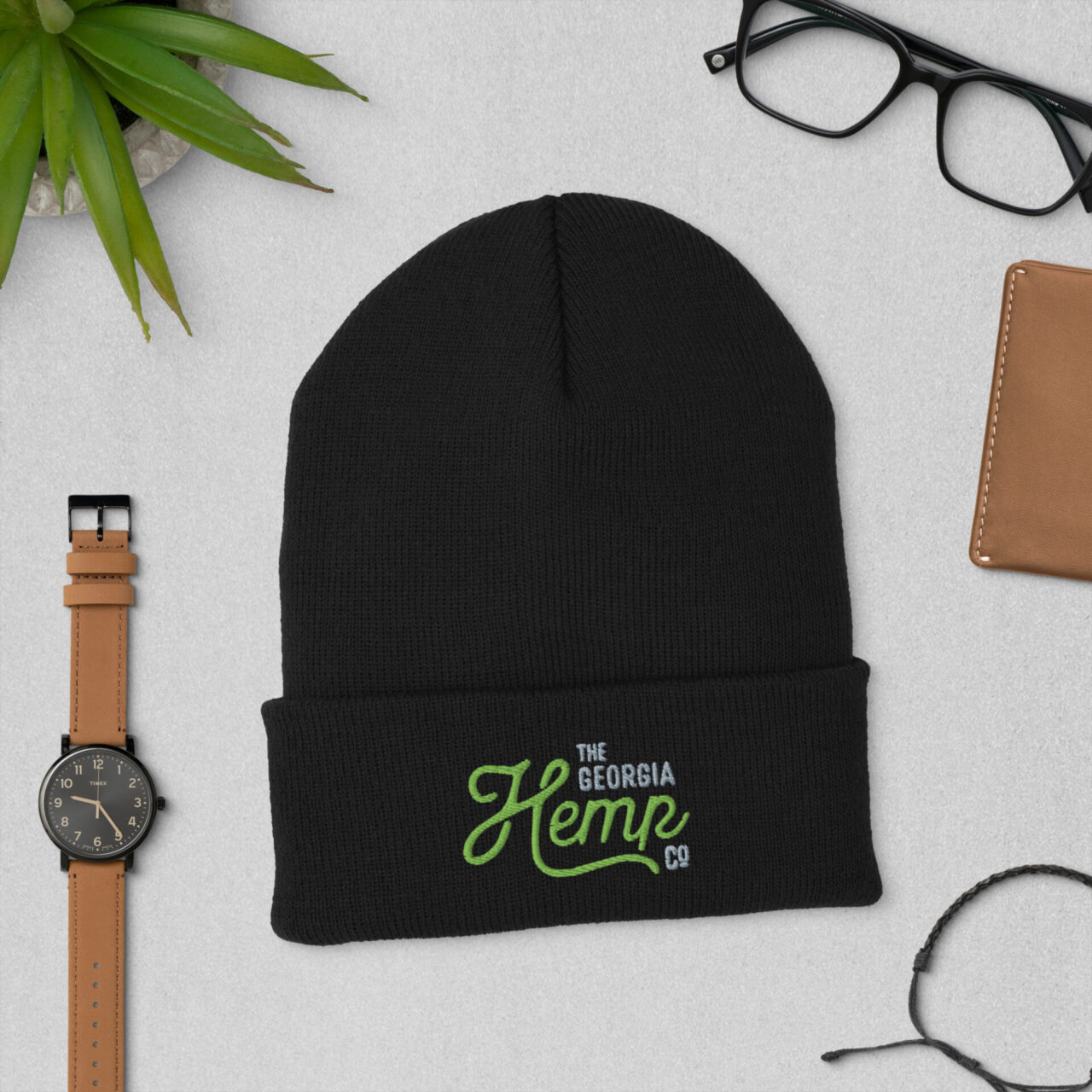 Georgia Hemp Company Cuffed Beanie