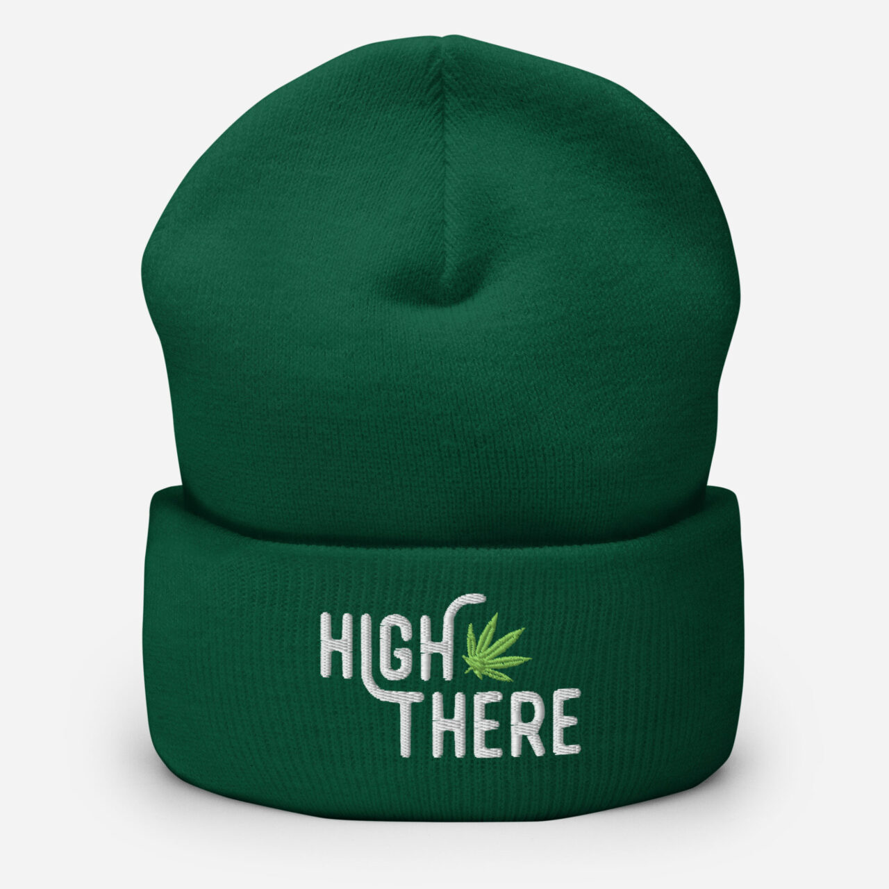 High There Cuffed Beanie