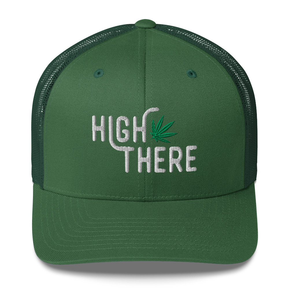 High There Trucker Cap - Image 5