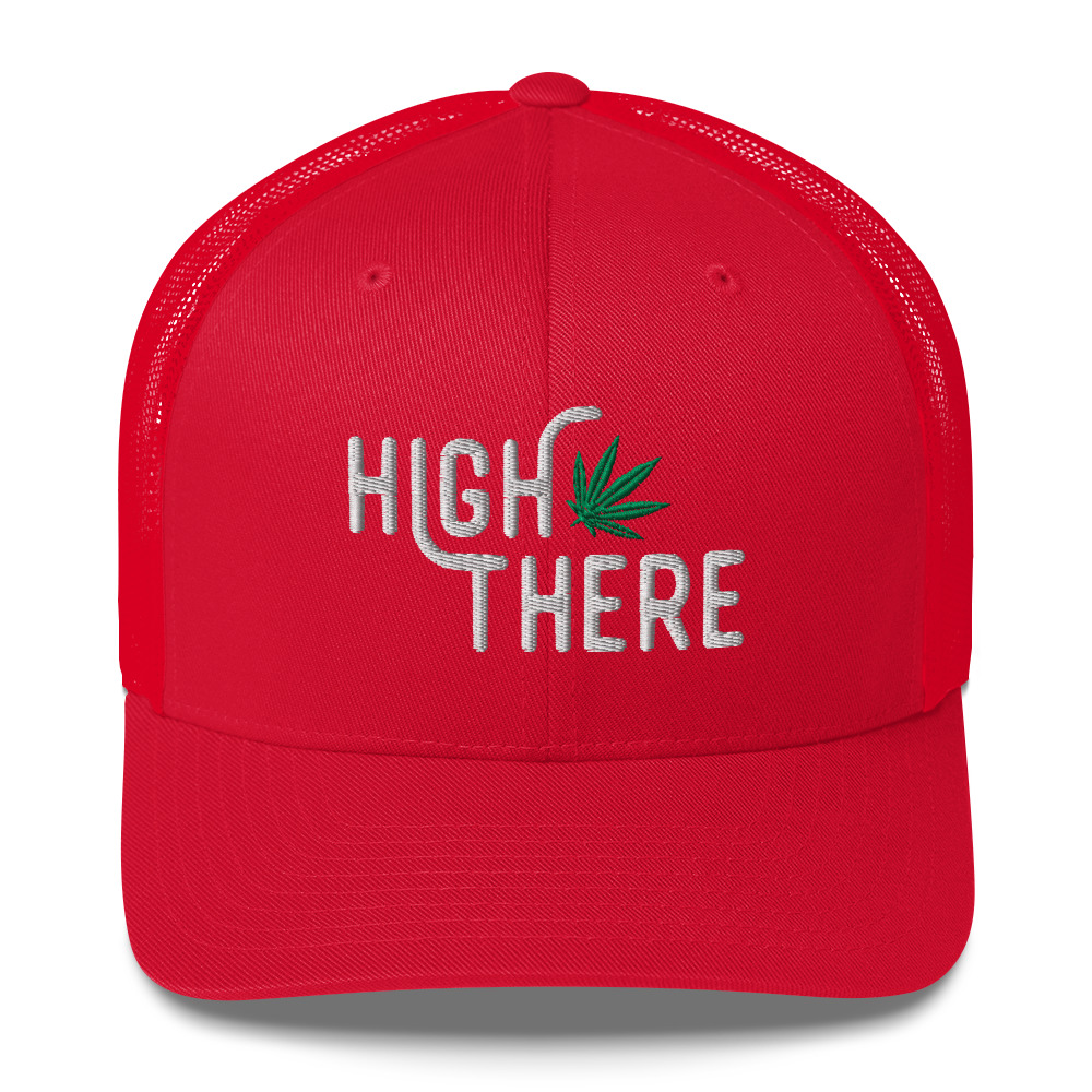 High There Trucker Cap - Image 4
