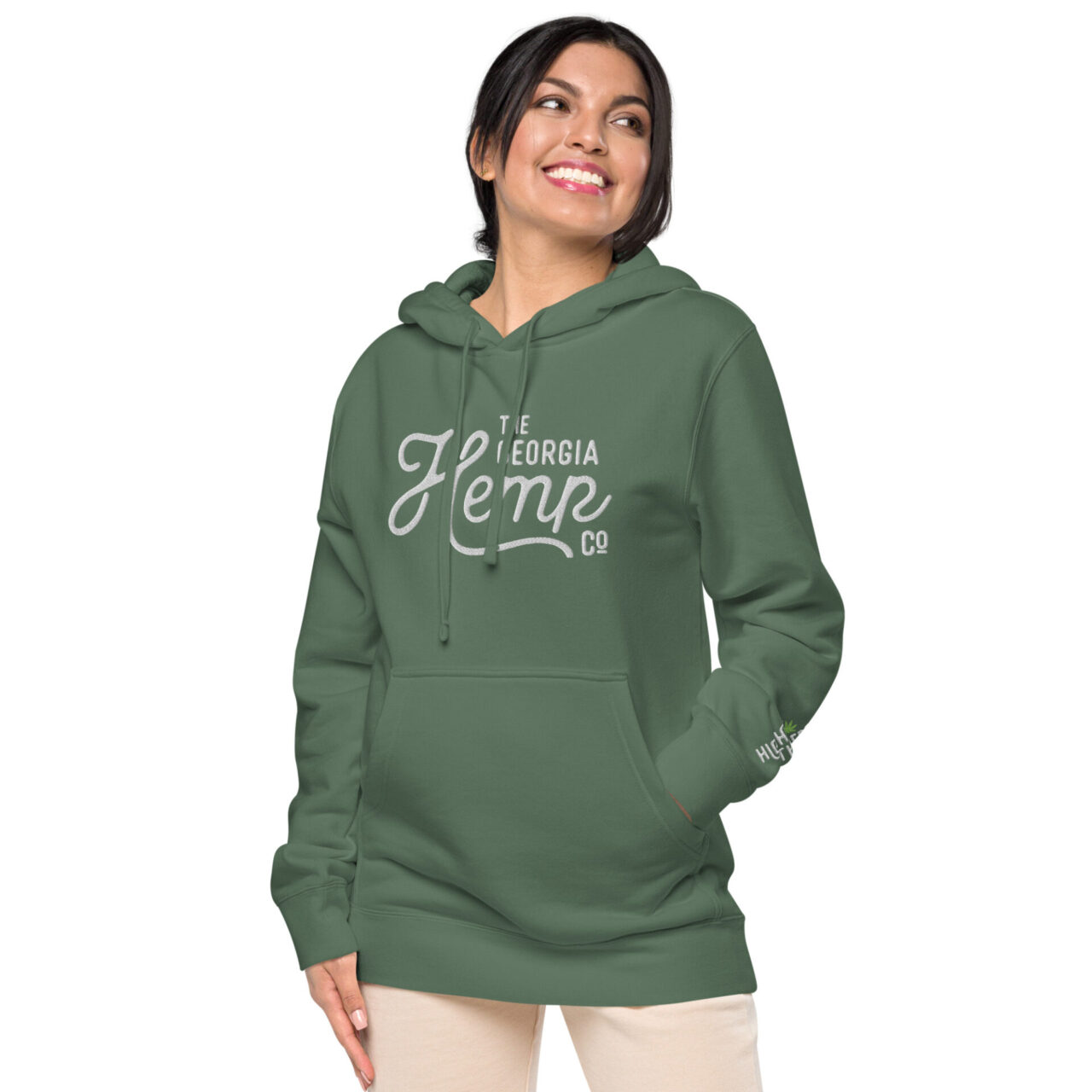 Georgia Hemp Company Unisex pigment-dyed hoodie