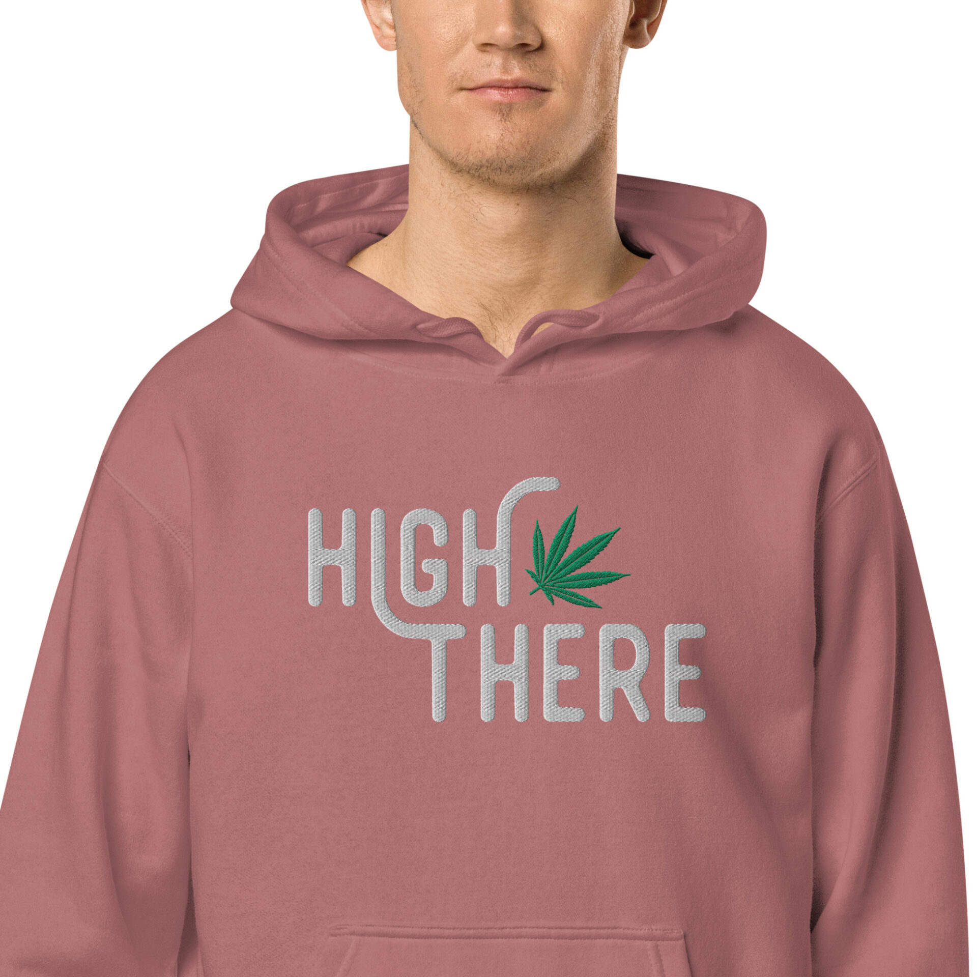 High There Unisex pigment-dyed hoodie - Image 18
