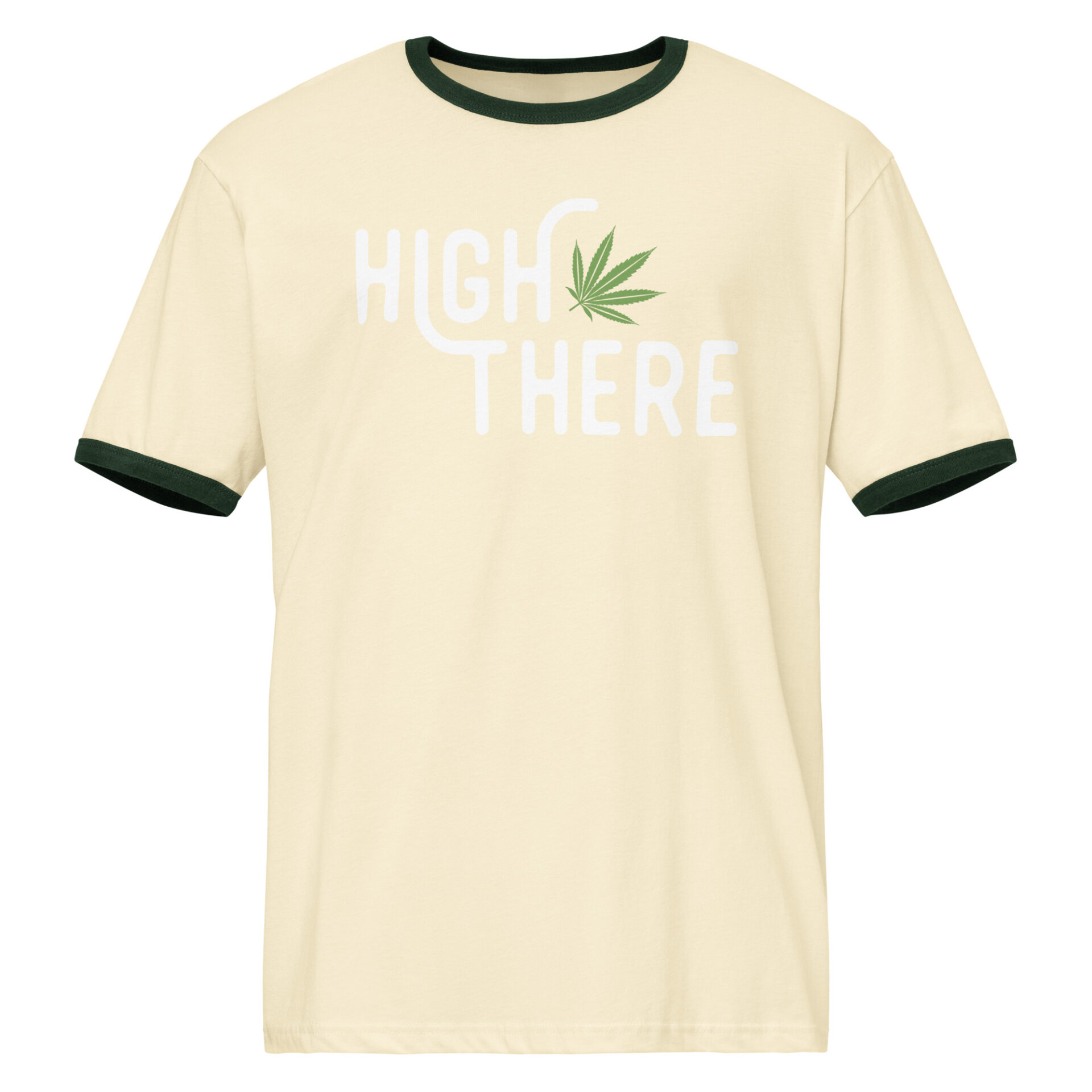 High There Unisex ringer t-shirt - Image 6