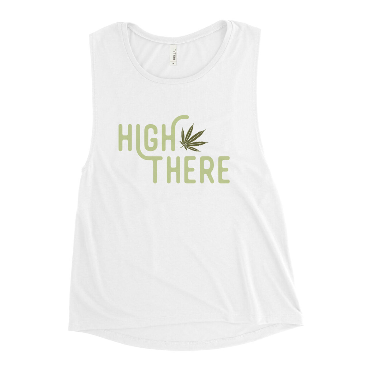 High There Ladies’ Muscle Tank