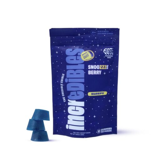 INCREDIBLES: Snoozzzeberry THC + CBN Gummies