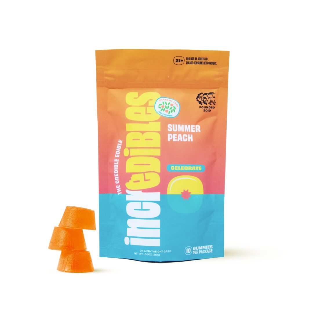 INCREDIBLES: Summer Peach THC Gummies